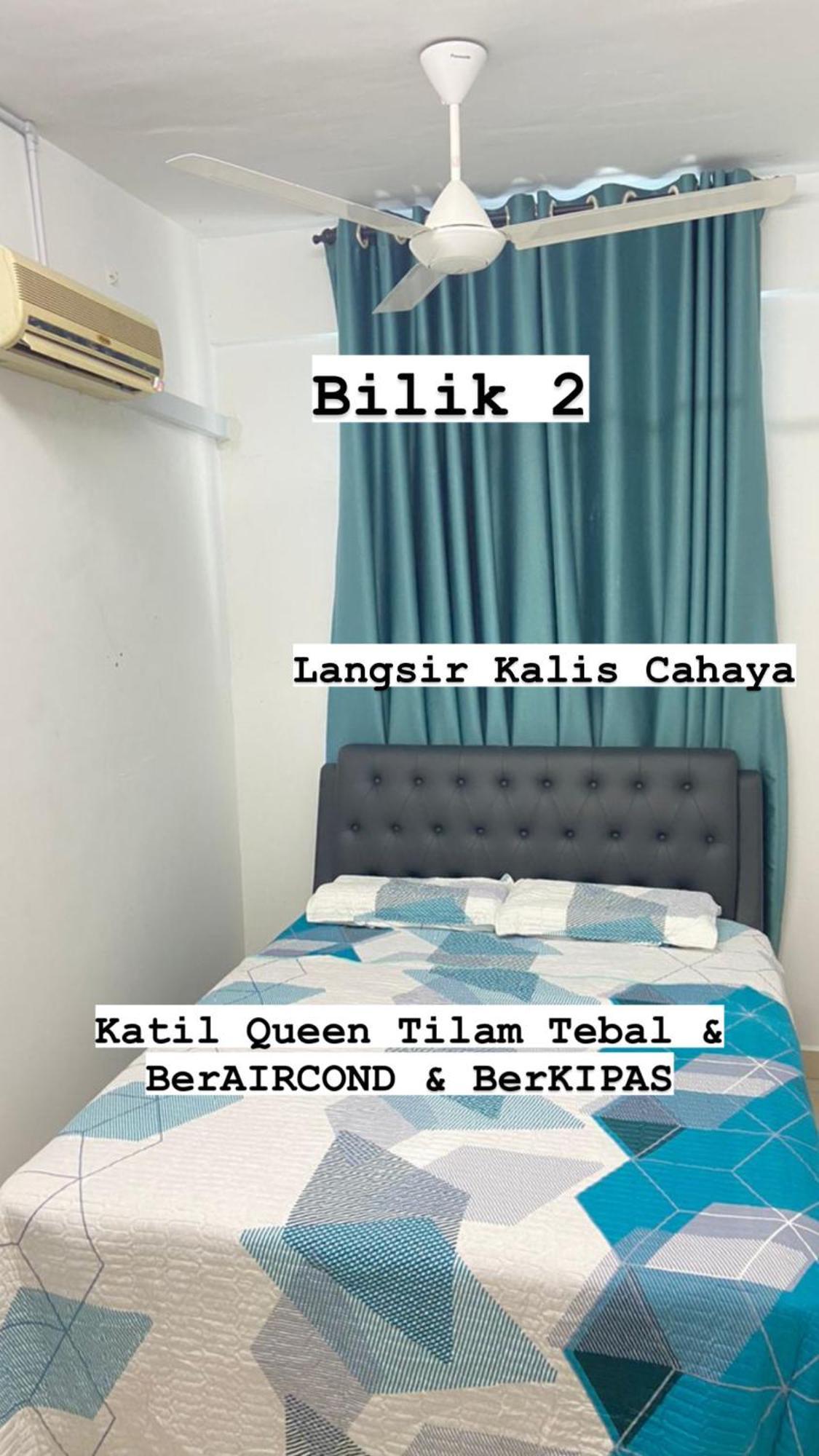 Driff Homestay 3Bedroom With Aircond 50M To Night Market Wakaf Che Yeh Kota Bharu Exterior foto