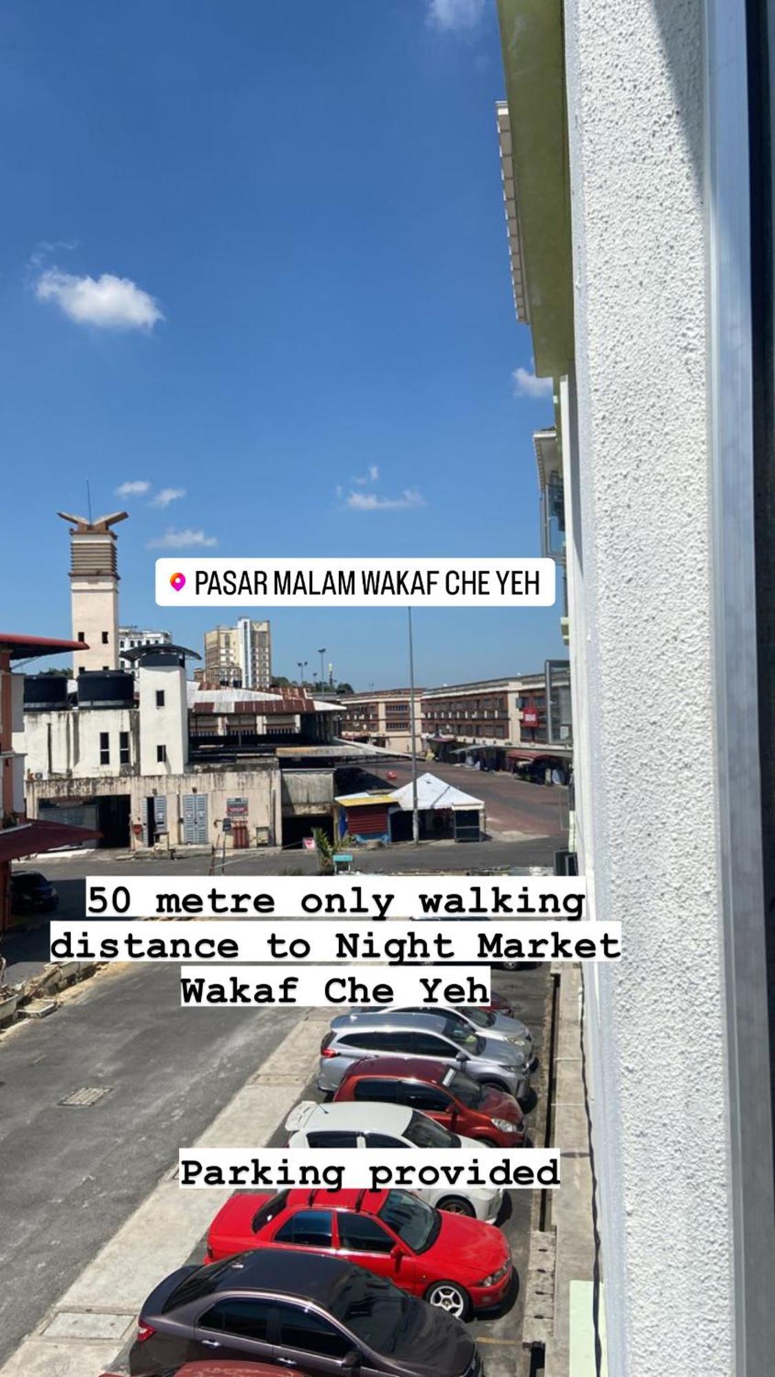 Driff Homestay 3Bedroom With Aircond 50M To Night Market Wakaf Che Yeh Kota Bharu Exterior foto